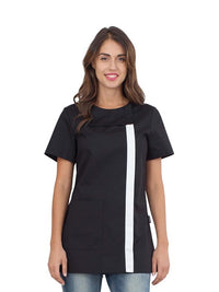Casacca-bertie-manica-corta-bianca-nera-estetica