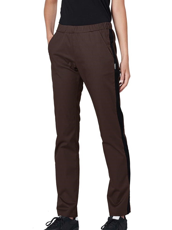 Pantaloni estetista cotone elasticizzato stretch Kayla