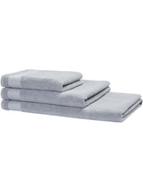 Asciugamano-in-morbida-spugna-ospite-set-professionale-colorato-grigio