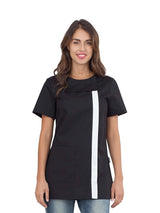 Casacca-bertie-manica-corta-bianca-nera-estetica
