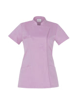 Giblors-casacca-tati-donna-manica-corta-bottoni-nascosti-lilla-17p03k494