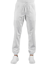 Isacco-pantagiaffa-pantalone-con-elastico-tasche-laterali-bianco