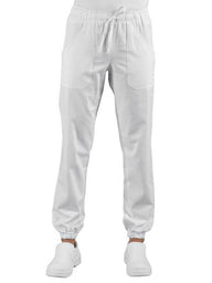 Isacco-pantagiaffa-pantalone-con-elastico-tasche-laterali-bianco