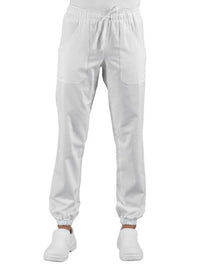 Isacco-pantagiaffa-pantalone-con-elastico-tasche-laterali-bianco