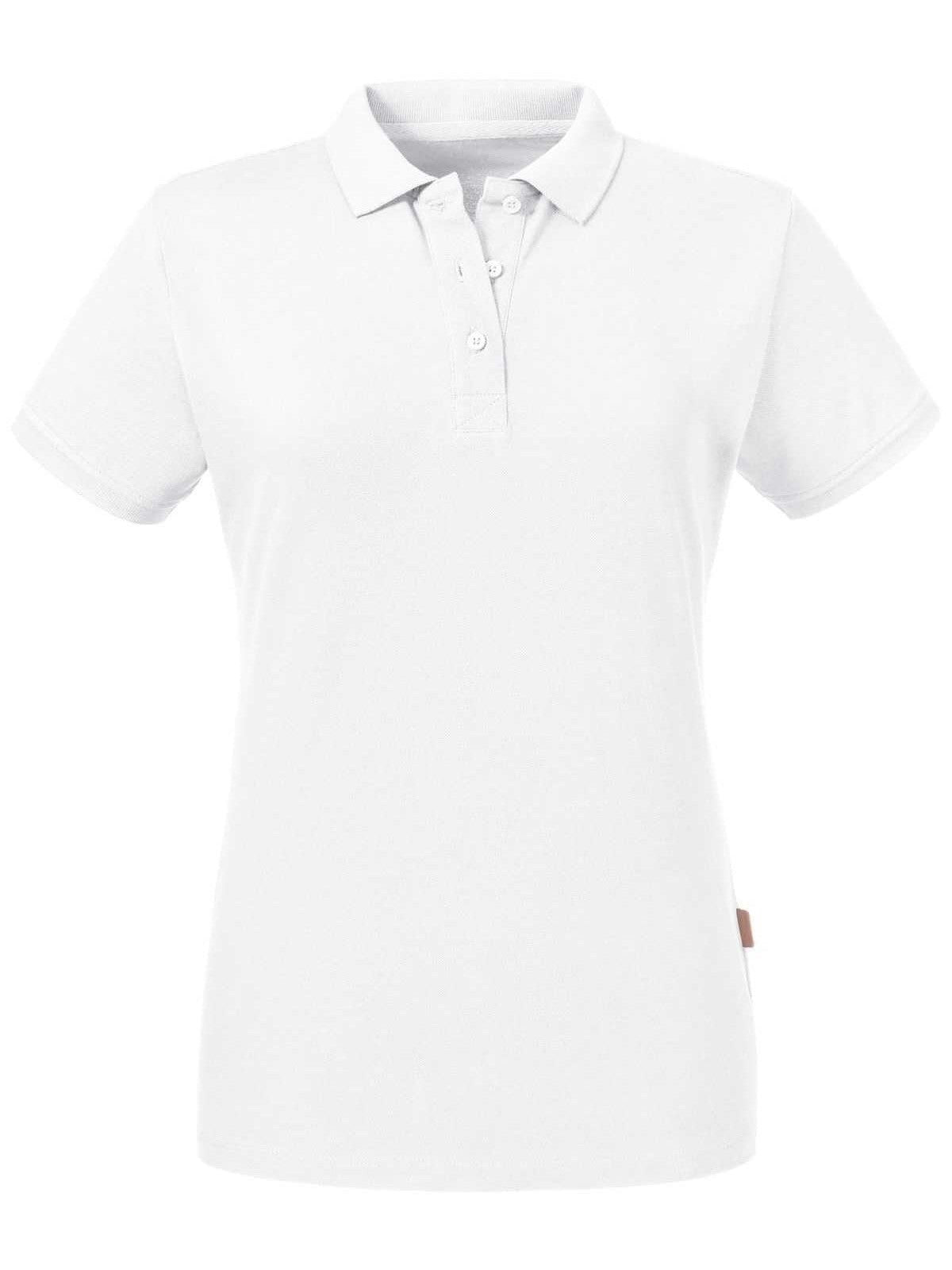 Jrc-polo-manica-corta-donna-bianca