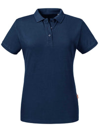 Jrc-polo-manica-corta-donna-blu-je508f