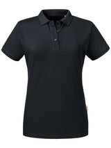 Jrc-polo-manica-corta-donna-nero-je508f