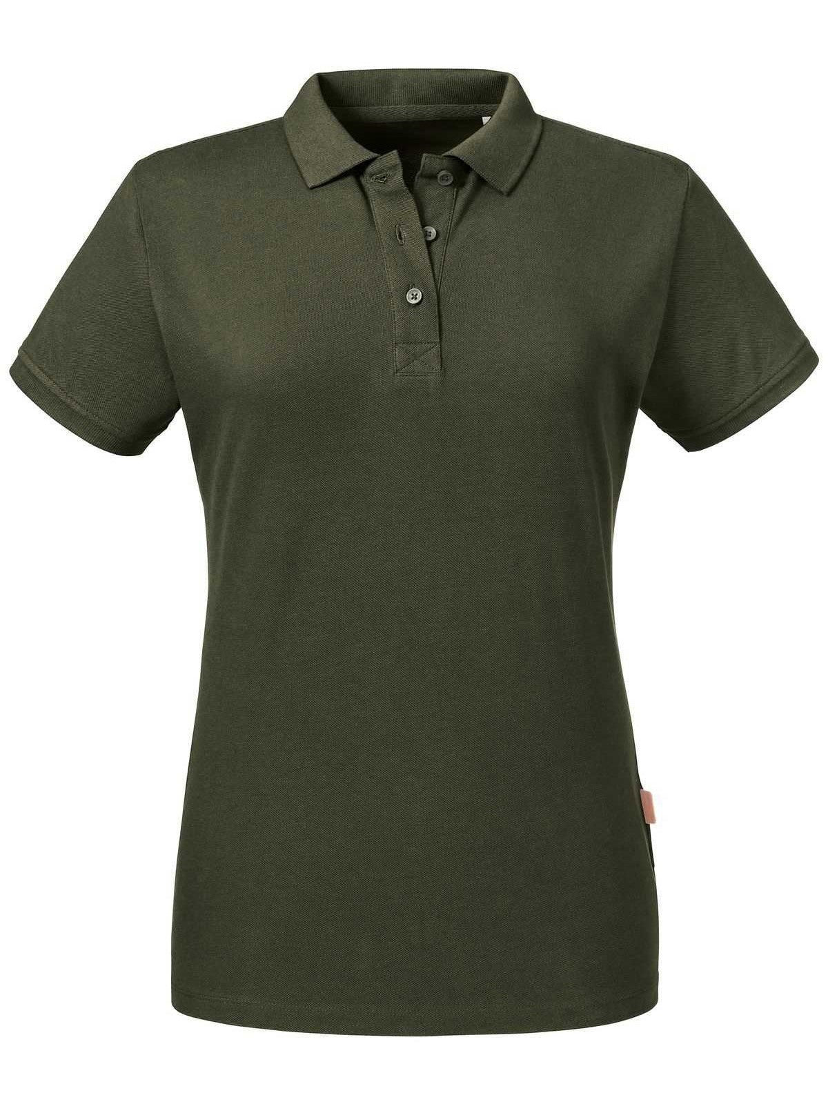 Jrc-polo-manica-corta-donna-verde-je508f