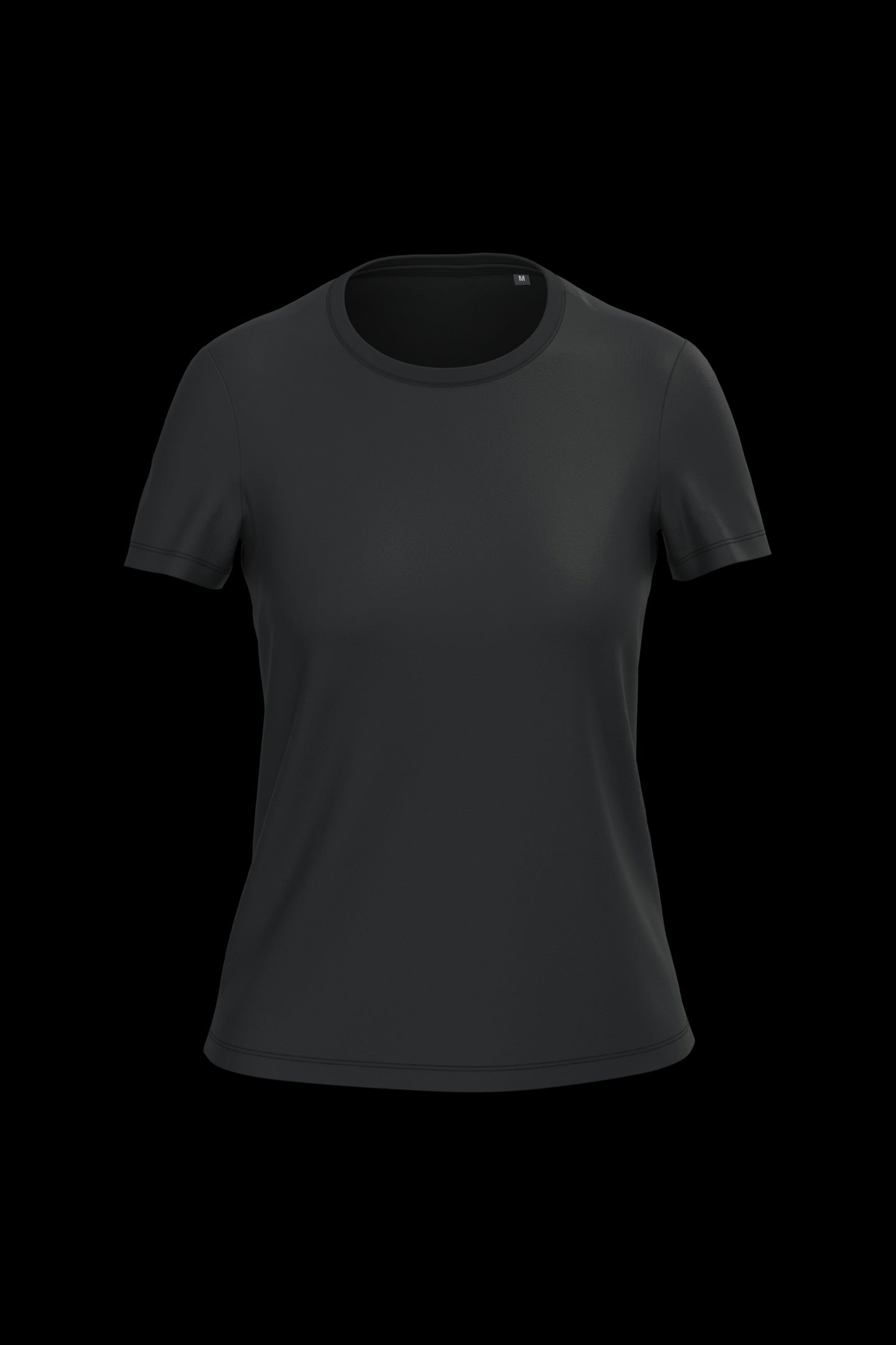 Kariban-t-shirt-nero-K3052IC