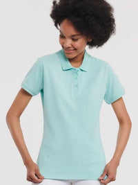 Polo-manica-corta-donna-verde-acqua