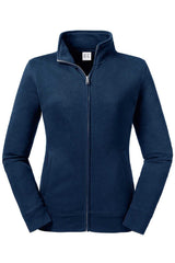 Russel-felpa-con-collo-alto-zip-centrale-blu-je267f