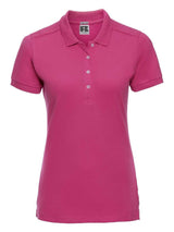 Russel-polo-manica-corta-fuxsia-je566f