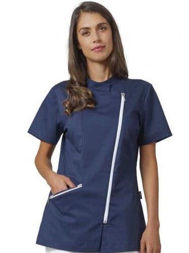 Siggi-casacca-kate-manica-corta-con-zip-blu-04CS1689
