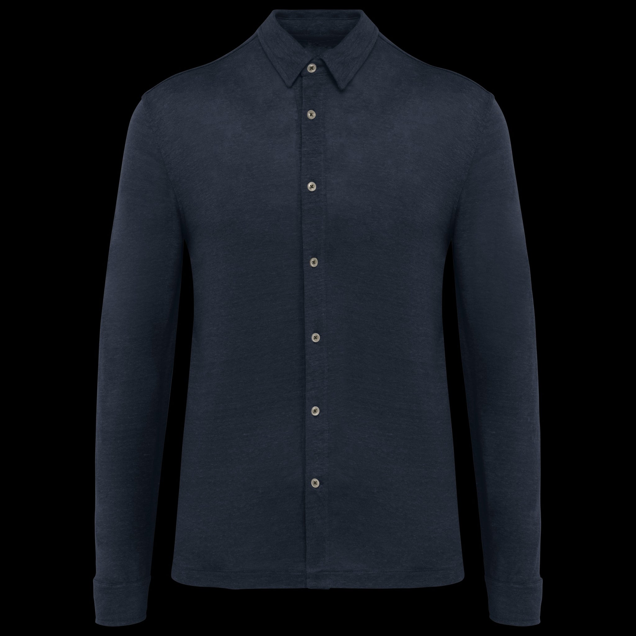 Spasso-camicia-manica-lunga-blu-navy-SP518