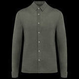 Spasso-camicia-manica-lunga-organic-kaky-SP518