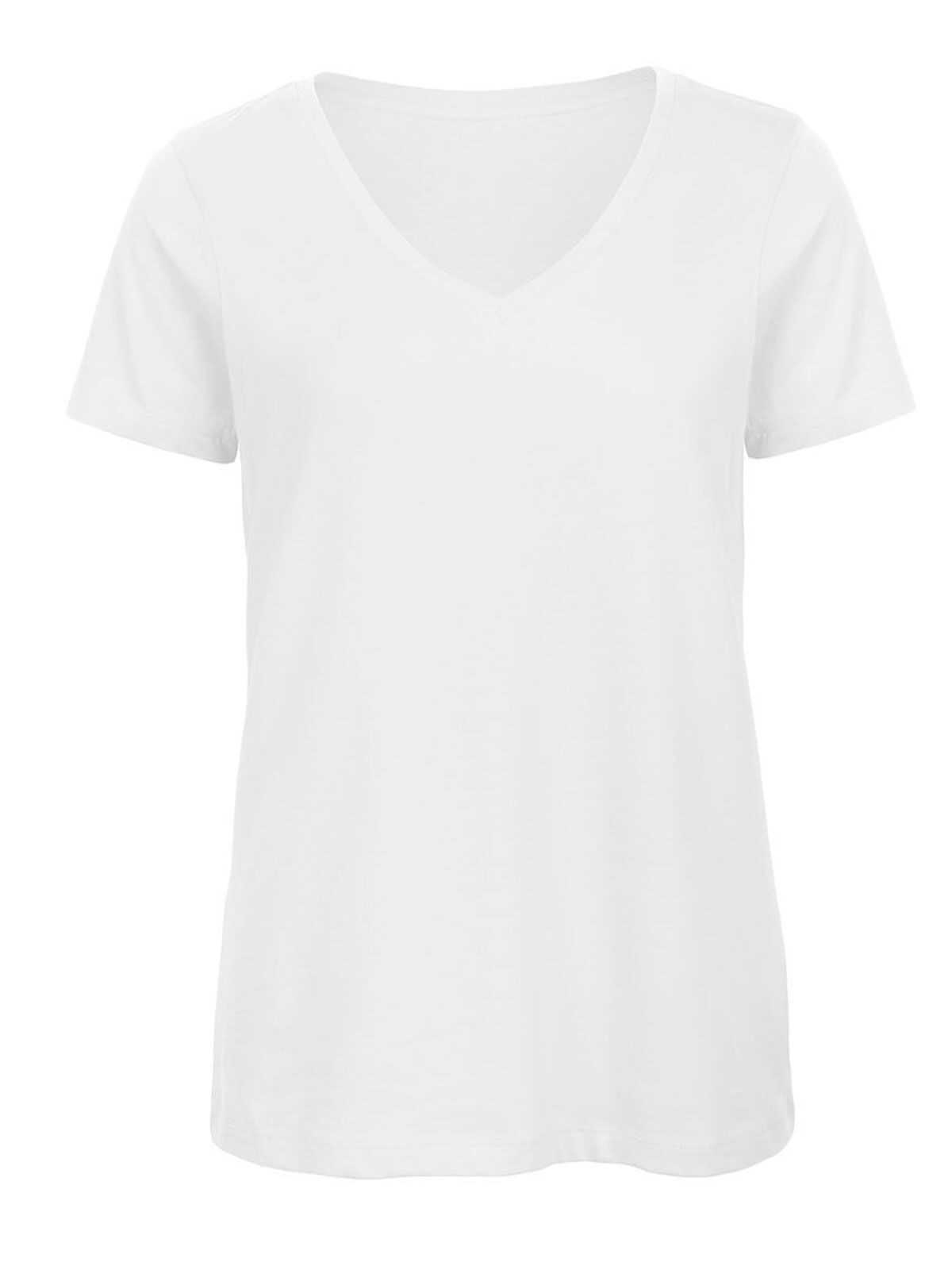 T-shirt donna cotone Inspire scollo a V Alessandra 140 gr