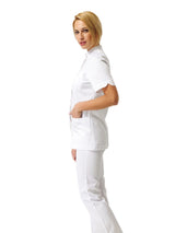 casacca-donna-manica-corta-collo-coreana-estetica-bianca
