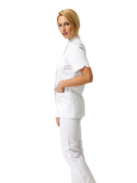 casacca-donna-manica-corta-collo-coreana-estetica-bianca