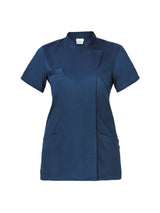 giblors-casacca-tati-donna-manica-corta-bottoni-nascosti-blu-navy-14p03k494