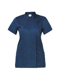 giblors-casacca-tati-donna-manica-corta-bottoni-nascosti-blu-navy-14p03k494