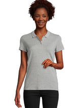 polo-manica-corta-donna-grigio