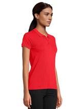 polo-manica-corta-tre-bottoni-donna-rosso