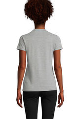 sols-polo-planet-donna-manica-corta-grigio