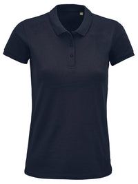 sols-polo-planet-donna-manica-corta-blu