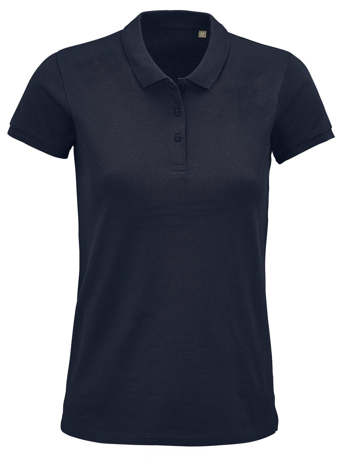 sols-polo-planet-donna-manica-corta-blu