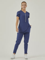 wio-casacca-zip-centrale-pantalone-uniform-blu